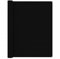 vidaXL Zeltteppich Vorzeltteppich Campingteppich Vorzeltboden Zeltboden Camping Teppich Wohnwagen Terrasse Outdoor 250x400cm Schwarz