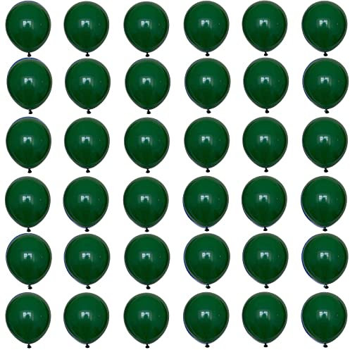 Palloncini Opachi Verde scuro Lattice Palloncino Festa 30CM 36Pezzi Kit Palloncini,elio e aria per Palloncini,per Fidanzamento,Matrimonio,San Valentino,Compleanno,Baby Shower,Decorazioni di Nozze
