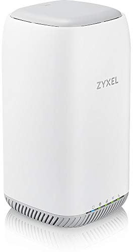 Zyxel 4G LTE-A Indoor WLAN-Router | Dual-Band WLAN-Sharing für 64 Geräte | Unterstützt VoIP/Volte | Ohne SIM-Lock | Keine Konfiguration erforderlich [LTE5398-M904]