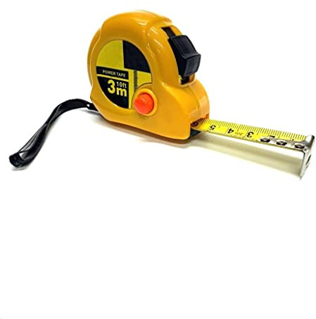 TEMPO DI SALDI Flessometro Robusto Professionale Da 3 Metri Con Clip In Metallo Autobloccante
