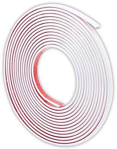 10m Schale und Stick Formung Wand Trim, flexibler selbstklebender dekorativer Streifen für Fliesen, Spiegel, Decke, Boden, Platte, Schrank