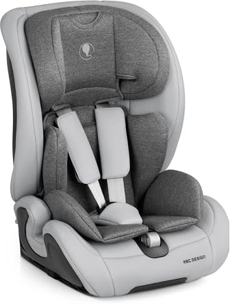 ABC Design Kindersitz Aspen 2 Fix i-Size – Mitwachsender Autositz für Kinder mit 76-150 cm (ab 15 Monaten bis 12 Jahre) mit Isofix Befestigung und sicherem Seitenaufprallschutz (pearl)