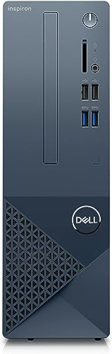DELL Inspiron 3020S Small Desktop, Intel i5-13400, 16GB DDR4 RAM,512GB SSD, Intel UHD 730 Graphics, Win 11 Pro, Bluetooth, WiFi, Mist Blue