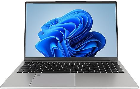 Laptop, Display IPS da 17,3 Pollici con Risoluzione 1600x900, SSD LPDDR4 da 16 GB Ad Alta velocità, Computer Portatile con CPU Quad da 2,9 GHz WiFi 5G, 7000 (16+256G
