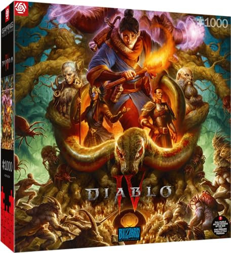 Good Loot GDL24678 Diablo IV Horadrim Puzzle, Multicolor