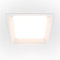 Moderne Deckenleuchte Downlight Zen LED in Weiß, aus Aluminium, 1800 Lumen, 3000K, 24W energiesparend, modernes Design für Küche, Schlafzimmer, Wohnzimmer, Esszimmer, Lobby
