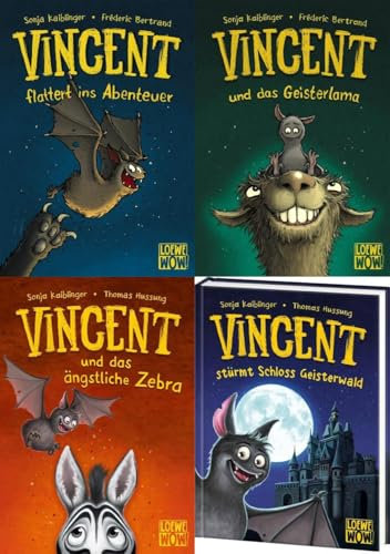 Die Vincent-Reihe Band 1-4 plus 1 exklusives Postkartenset