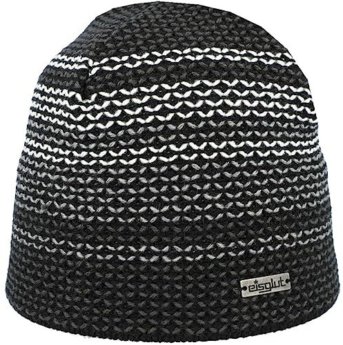 Eisglut Unisex Arrono XL Strickmütze, Schwarz, XL EU