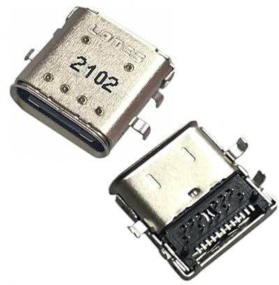 Genérico Puerto DE Carga Compatible para DELL CHROMEBOOK 3100 3400 5190 2 IN 1 Corriente