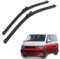 CHYPAAK Auto-Scheibenwischerblätter, Tuning, Ersatz-Außenzubehör, kompatibel für VW Transporter T5 T6 Caravelle Multivan 2014-2017 (1 Set)