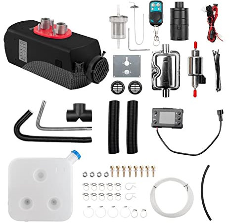 Chauffage de stationnement 2/5 / 8KW 12V Chauffe-air 10L Tank W lcd Thermostat de la télécommande Thermostat Thermostat Camping-car Rv 12v for bus camion pour camping-cars, camions, camping-cars, bate