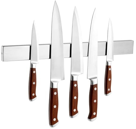 YC Kitchen Magnetic Knife Holder for Wall, 16 Inch Knife Magnetic Strip