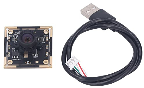 YDuupxe 1MP USB-Kameramodul, 720P HD-Webcam-Board mit Manuellem Fokus und 100-Grad-Weitwinkel, für Computer, Laptop, QR-Code-Scannen, Gesichtserkennung