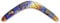 Boomerang Fan - Boomerang, FANABOL, Mehrfarbig, 44,5 cm
