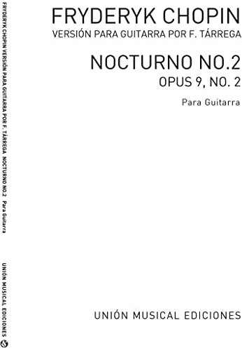 Frédéric Chopin-Nocturno Op.9 No.2 (Tarrega)-Gitarre-BOOK