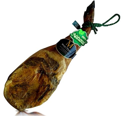 5-6 Kg Iberico Ham Shoulder Pata Negra 100% Natural - from Free Range Iberico Pigs raised in Dehesas - Spanish Jamon Iberico Pata Negra - Paleta Iberica de Cebo de Campo