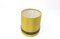 Aufsteckschirm Seide gold Lampenschirm 12x12cm Kunsthaut Kronleuchter Wandleuchte Kronleuchter Aufsetzschirm Steckschirm