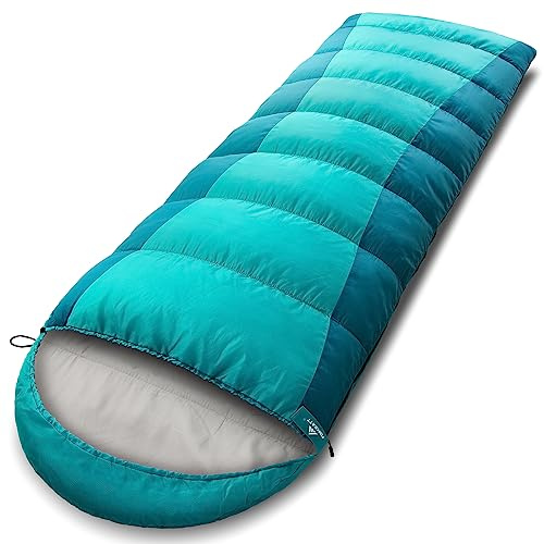 Forceatt Schlafsack Winter, -5°-20 Grad Schlafsack Outdoor für 3-4 Jahreszeiten, Leichtgewichtig und Wasserdicht Warm Schlafsack Camping für Erwachsene Geeignet für Rucksackreisen, Wandern und Reisen.