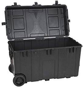 PROBOX Big Mobile Wheeled Waterproof IP67 Rated Hard Protective Camera Case - Dustproof Flight Case Padlockable Transport Marine Box
