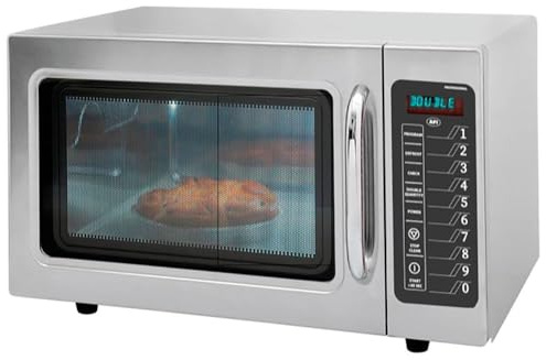 AFI Collin Lucy Professional Microwave Oven 30 L and 5 Power Levels - Stainless Steel 30 542 x 460 x 329 mm