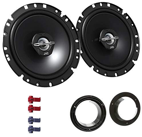 JVC CS-J1720X Lautsprecher mit Einbauset passend für Suzuki Grand Vitara ab 2005 Türen vorne 600 W 170mm 2 Wege Koax