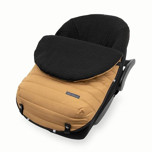 Little Unicorn Infant Car Seat Footmuff | Weather Resistant Bunting Bag | Universal Fit for Baby Car Seat & Travel System | Open Back Design | Non-Slip Backing | Easy Magnetic Closures | Machine Wash