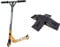HUDORA Stunt-Scooter XR-25 Gold -14027 - Freestyle Tretroller & Skater Rampe 5-teilig - Skateboard Rampe - Inline Skates Rampe - Outdoor/Indoor - 80 kg Belastbarkeit - Schwarz
