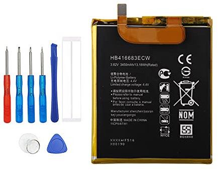 [NEU] Vvsialeek Hohe Qualität HB416683ECW Ersatz Akku für Huawei Google Nexus 6P H1511 H1512 mit kostenlosem Toolkit.