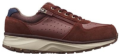 JOYA Dynamo Zip W Dark Blue, Damensneaker im Retro-Look aus Veloursleder, für Bequeme Bewegung im Alltag, gesunde Damenschuhe, Dunkelblau