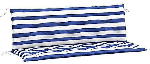 Tidyard Gartenbank-Auflagen, Sitzkissen, Rückenkissen, Outdoor & Indoor, für alle Wetterlagen