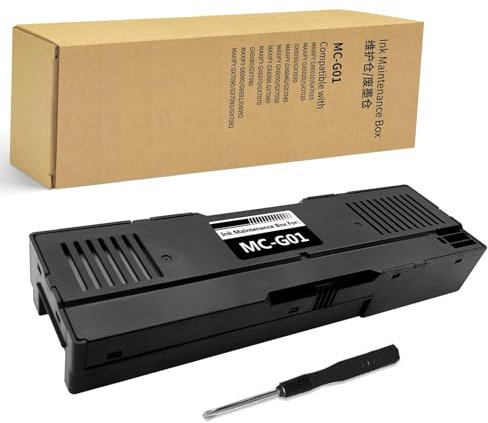 Hallosun MC-G01 wartungskassette für Canon MC-G01 Kompatibel mit Canon Maxify GX6010 GX7020 GX6030 GX7030 MAXIFY GX7040 GX6050 GX7050 GX6050 GX7701 Drucker