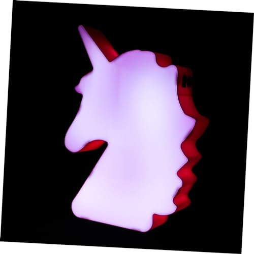 WOONEKY 1 Juego Caja De Luz De Mensaje Escrito a Mano Bombillas De Luz Nocturna Led Luz De Noche Para Niños Pizarra Ligero Borrable Tablero De Mensajes Material De Plastico