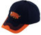 fiebig Kappe mit Stickerei | Baseballcap mit Aufnäher | Kinder Baseballkappe mit Klettverschluss (53, Orange)
