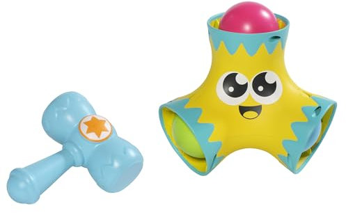 Toomies TOMY Bash and Pop | Colourful Hammer and Ball Popper Toy | Fine Motor Skills Toys | Toddler Toys for 18 Month Old Plus
