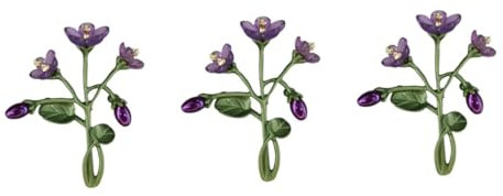 LIFKOME Lot De 3 Broches À Fleurs Délicates Et Tendance En Métal Pour Vêtements Accessoire Polyvalent Pour Femmes Idéal Pour Toutes Les Occasions