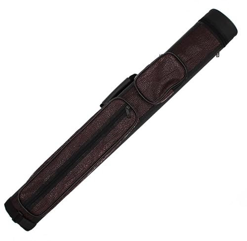 BILMAG Billard Queue Köcher Tasche Queueköcher Queuetasche, Cue Grand Braun, 2/2, 87cm (Espresso)