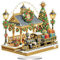 Starnearby DIY Diamond Painting Weihnachten Tisch Deko, 5D Diamant Painting Weihnachten Neu, Diamond Painting Winter Stehend Kunst Set für Anfänger Hausgeschenk Deko (BAHNHOF)