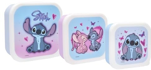Disney Stitch Lunch Box, Plastic