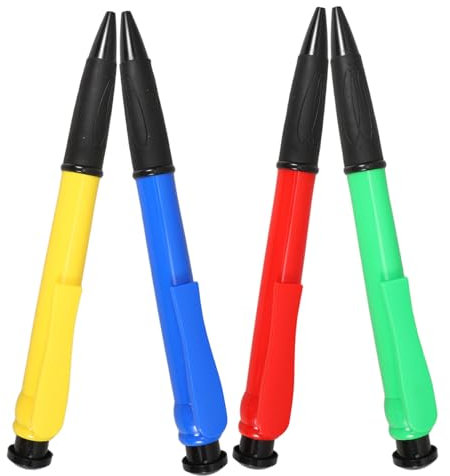 Abaodam 4stücke Riesen-kugelschreiber Als Cartoon-astronauten-partygeschenke Für Geburtstagsfeiern Große Lustige Stifte Für Junge Mädchen Auffällige Partydekorationen