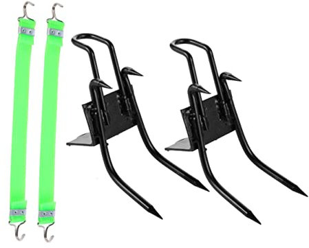 Toyvian Púas para Árboles con Zapatos Antideslizantes Herramienta Polos para Caza Selva Soporta