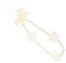 HOMOBABE Pearl Bow Knot Phone Chain Pendant Lost Decorative Lanyard for Phones Multi Functional Wrist Strap Unique Beaded Charm for Bags Handbags and Key Holders