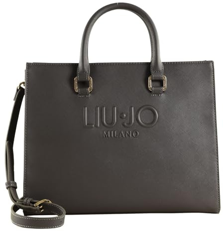 Liu Jo Handtasche Shopper Halona ECS Tote Bag Anthracite dunkelgrau