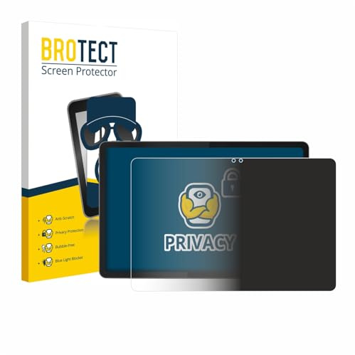 BROTECT Blickschutzfolie für Lenovo Idea Tab 11 2025 TB336FU | Anti-Spy Displayschutz Made in Germany Tablets Privacy Screen Protector Sichtschutz Blaulichtfilter Klare Folie