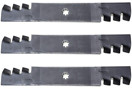 tondeuses Pièces et Accessoires Neuf (3) Mulching Lames de Tondeuse 121,9 cm John Deere Gx21784 Gy20852 D140 D150 D160 La130 Bateau à partir de USA