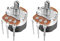 ATEC Linear-Potentiometer WH138 [5/10/20/50/100/250/500 Kohm] (2 Stück [100 Kohm])