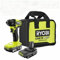 RYOBI ONE+ HP 18V Brushless Compact Cordless 1/4 Impact Driver Kit with (2) 1.5Ah Batteries, Charger and Bag PSBID01K