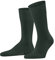 FALKE Tiago M So algodón fil d'Écosse sostenible lisos 1 par, Calcetines Hombre, Verde Hunter Green 7441, 43-44
