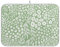 Spring Sage Green Plants Dish Drying Mat 16x18 Inches Kitchen Dishes Pad Absorbent Dish Mat Microfiber Drying Pad Countertop Dishes Drainer Mats Coffee Bar Mats