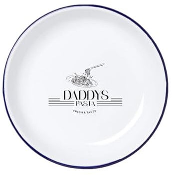 Personalised Engraved Pasta Bowl, Enamel, Snack Pot, Cerealsly Love You, Gift For Him Her, Fathers Mothers Day, Daddy, Stocking Filler Cereal