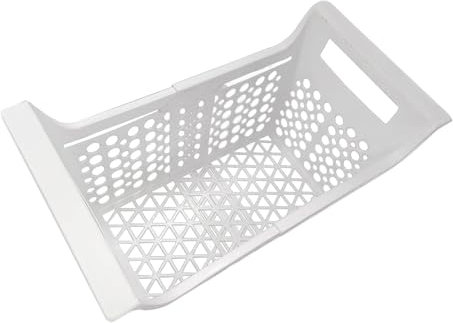 Folpus Gefrierschrank-Aufbewahrungskorb, Verstellbarer Waschkorb, multifunktionaler Kühlschrankbehälter, erweiterbar für Laden, Schlafsaal, Bauernhaus, 27.5 cm